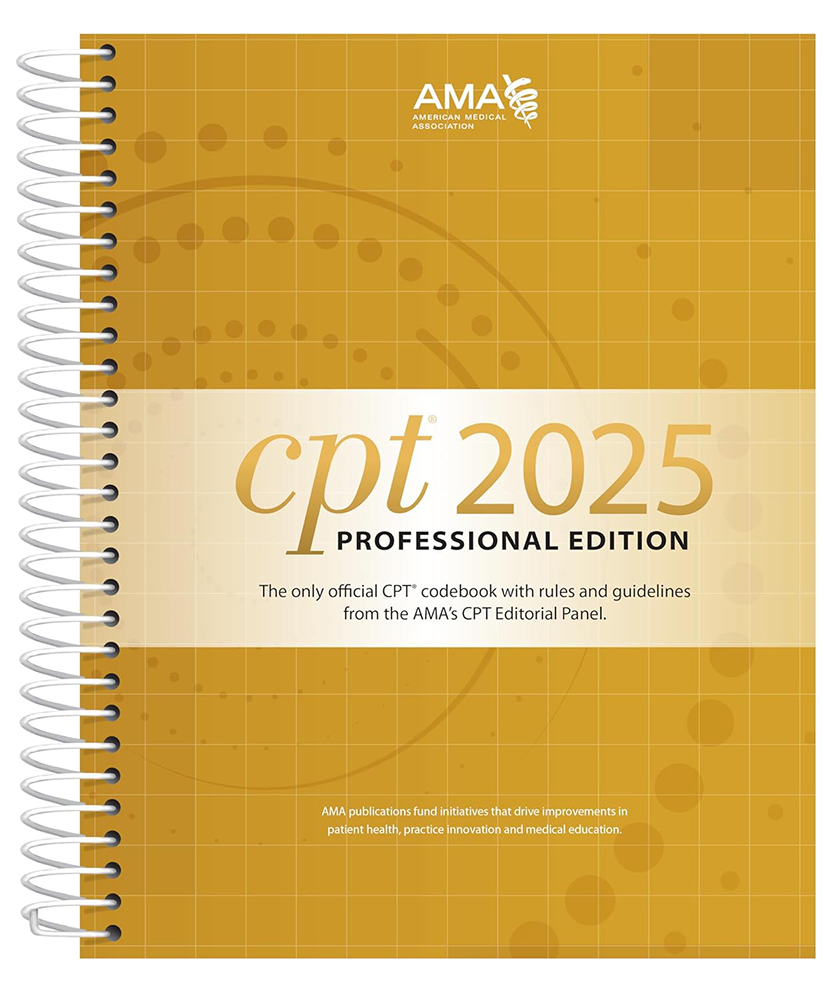 2025 AMA CPT Professional Edition Book